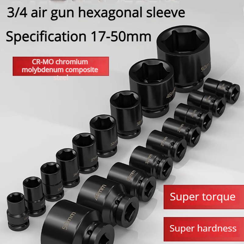 Workshop Cutting Tools - Presa esagonale da 3/4 pollici Set