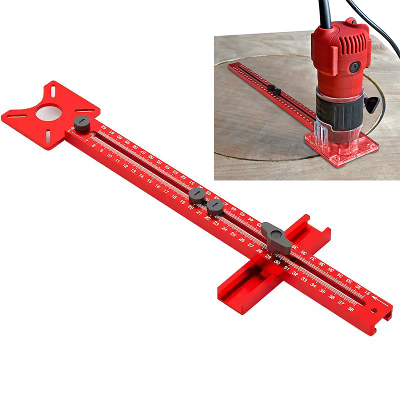 Dowel Jig Kit - Supporto per Fresatura Scanalature 3 in
