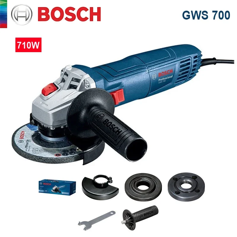 Hand Tools Mechanical Workshop - Smerigliatrice Angolare Bosch GWS 700 Cablata