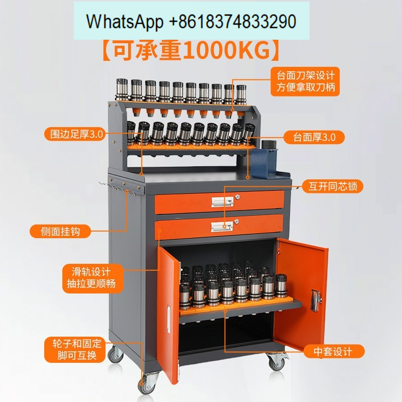 Workshop Tools Center - Armadio Portautensili per Officina, Gestione Centro