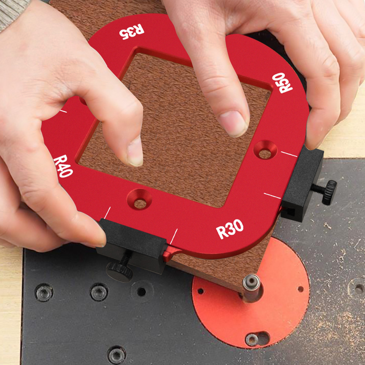 Dowel Jig Kit - Set di sagome per raggio d'arco