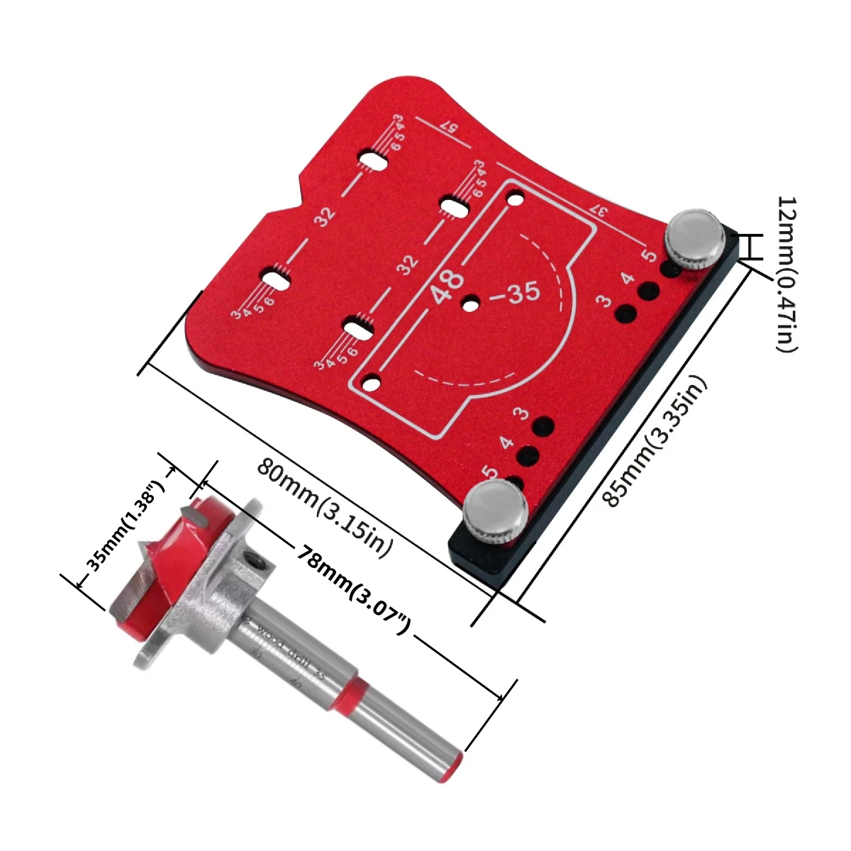Ghigliottina di posizionamento - Dowel Jig Kit recensione e prezzo