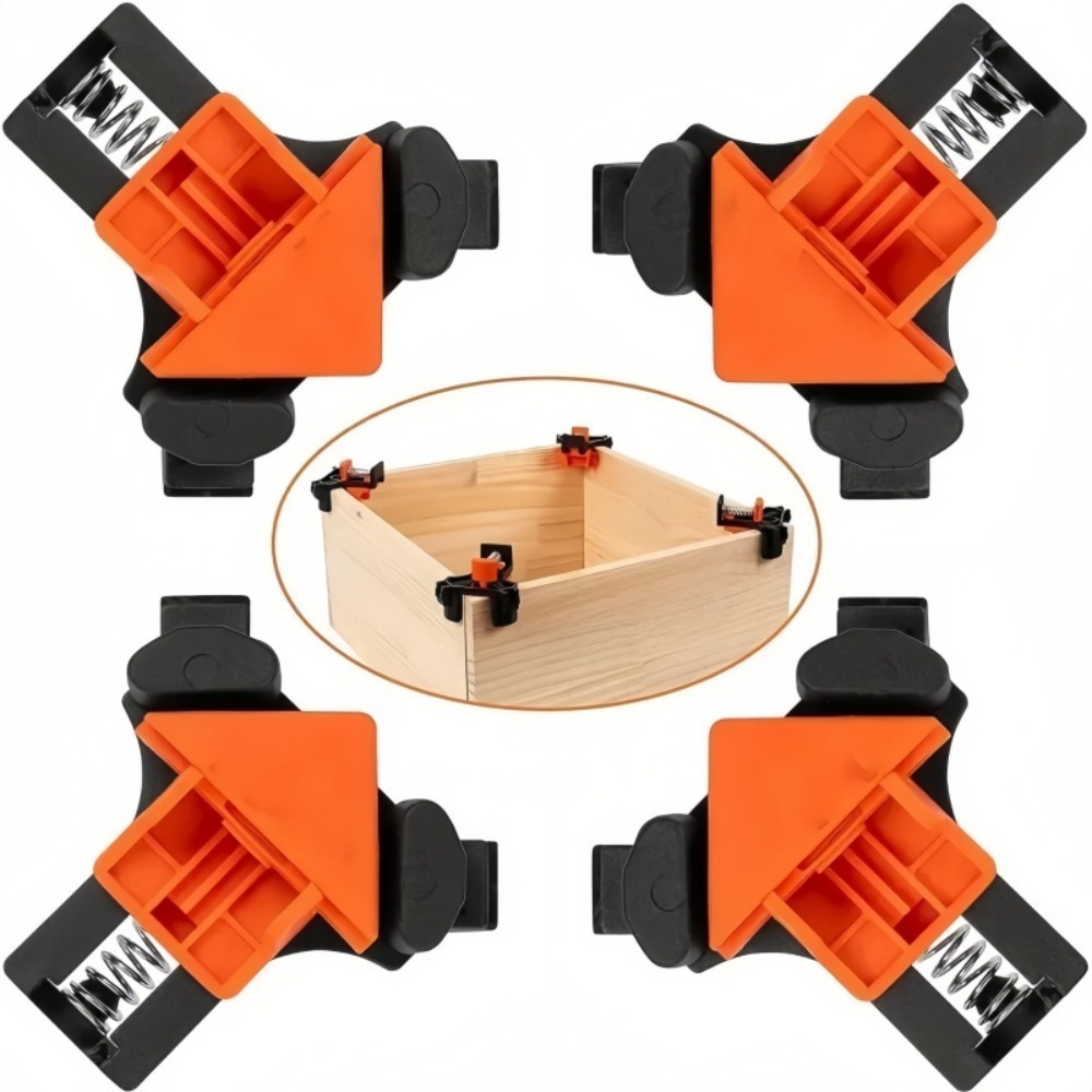 4 pezzi 90 °   Morsetto ad Ang - Hand Tools Mechanical Workshop recensione e prezzo