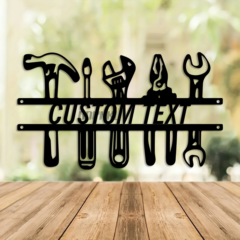 Arte da parete in ferro in sti - Workshop Tools With Name recensione e prezzo