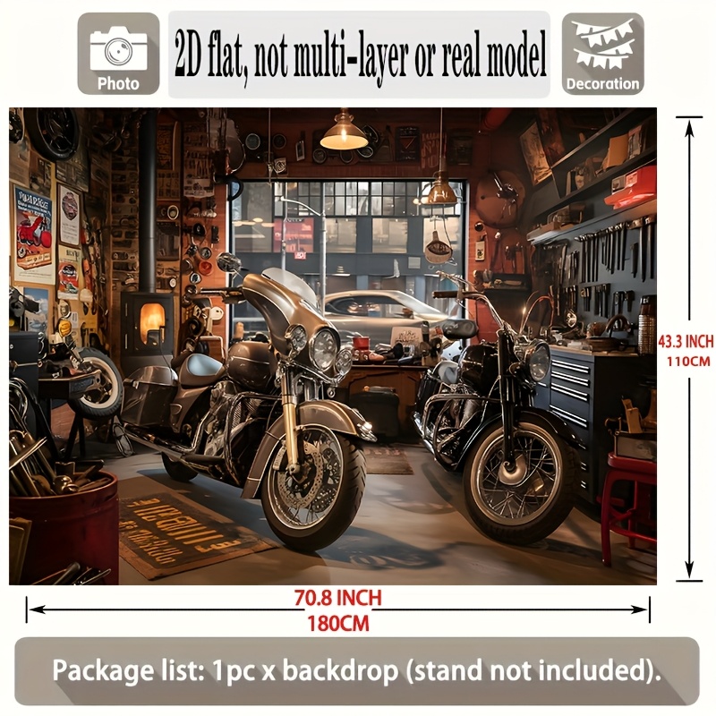 Tapestry da Garage per Moto, S - Tools For Motorcycle Workshop recensione e prezzo