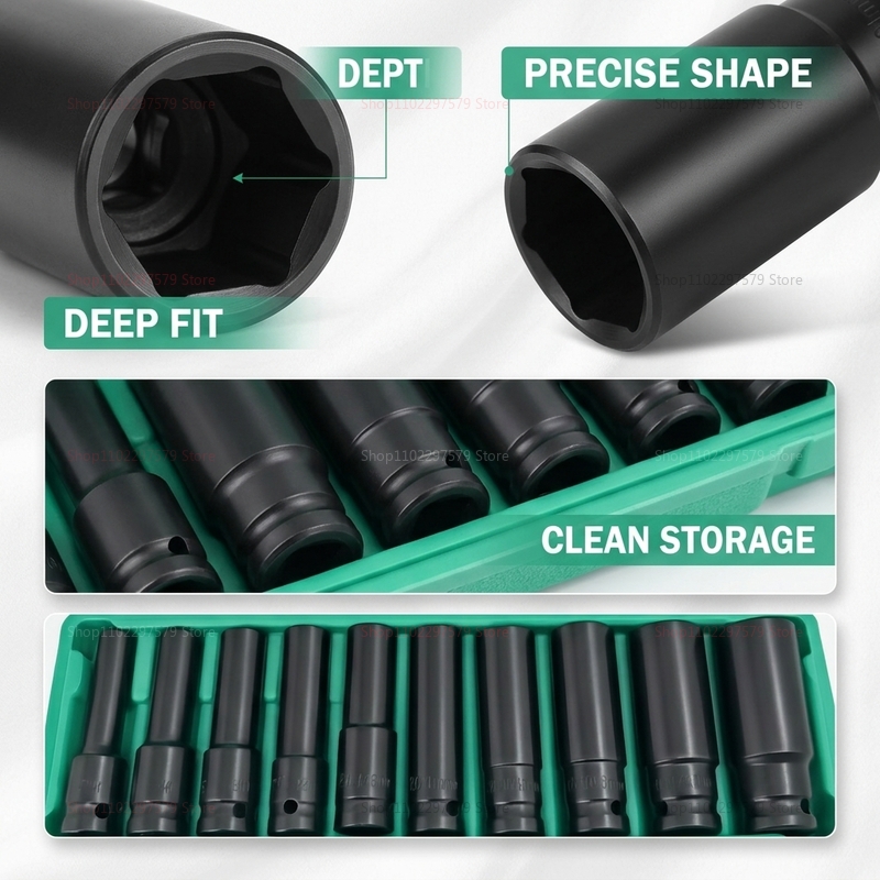 Set di 10 Chiavi a Bussola 8-2 - Car Workshop Tools Kit recensione e prezzo