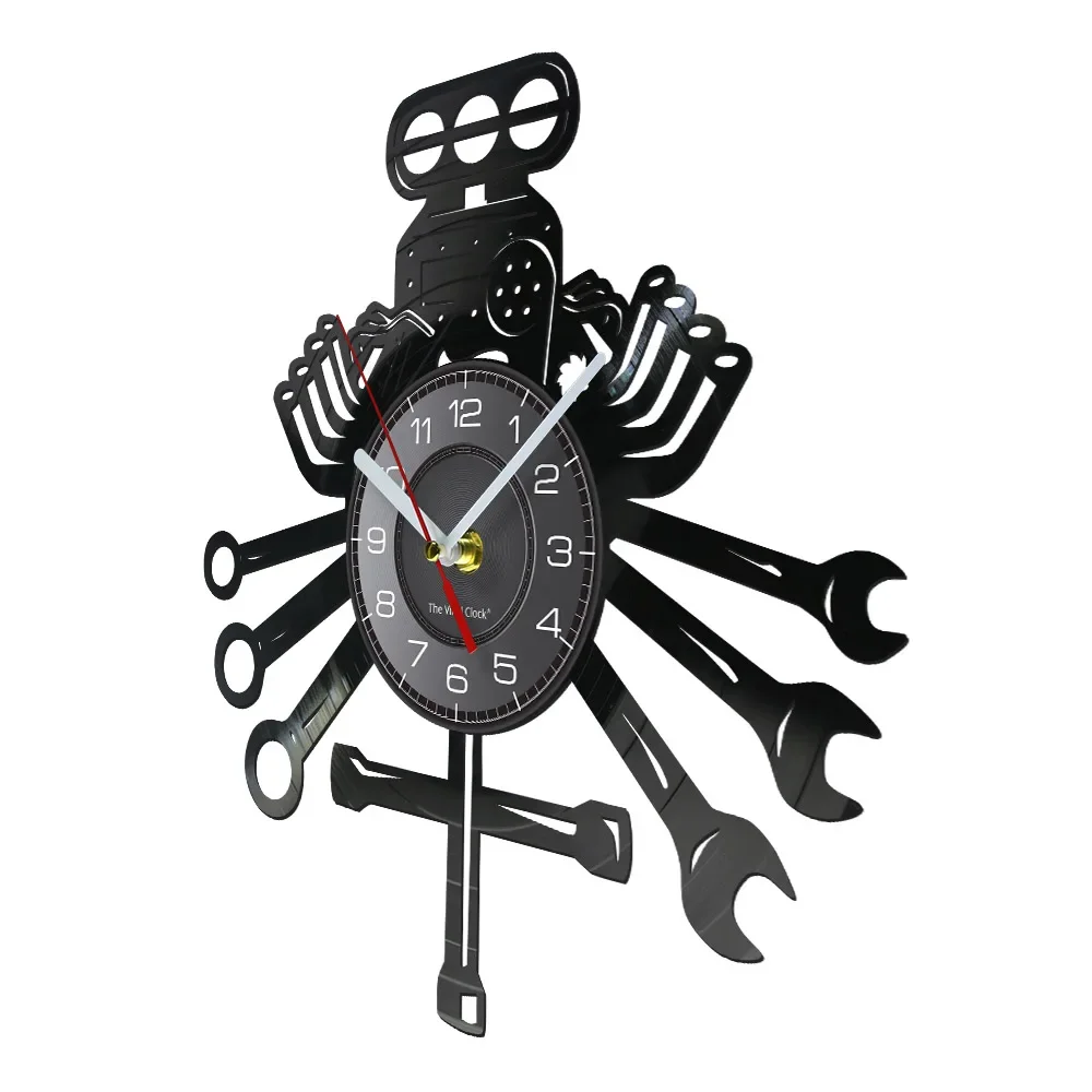 Orologio da Parete in Vinile c - Tools In Engine Room Workshop recensione e prezzo